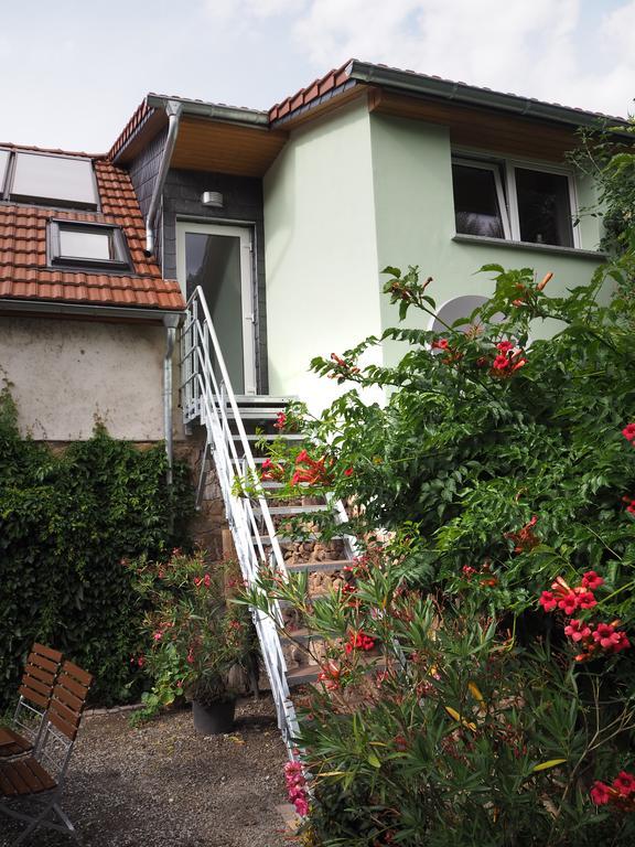 Pension Zum Hirsch Göda Exteriér fotografie