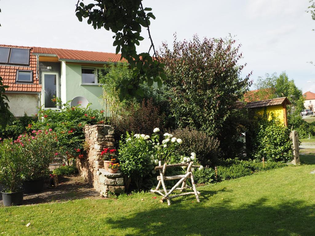 Pension Zum Hirsch Göda Exteriér fotografie